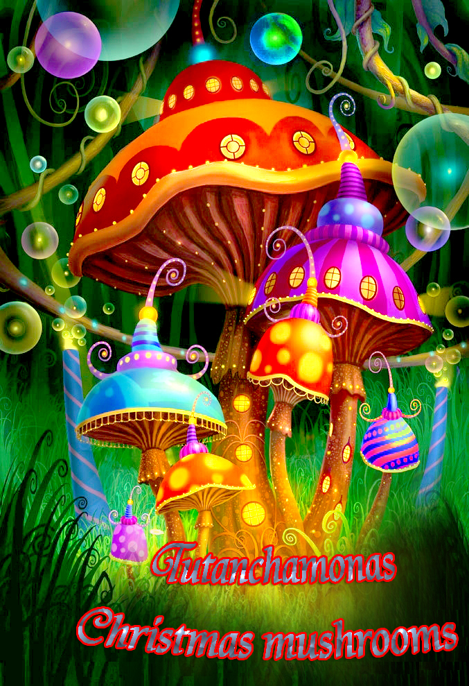 Christmas-mushrooms