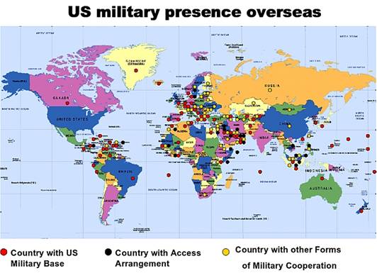 US Military Presence Overseas