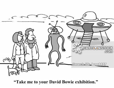 'Take me to your David Bowie exhibition.'