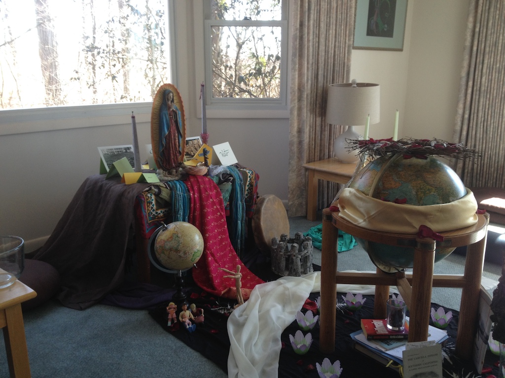 altar side view
