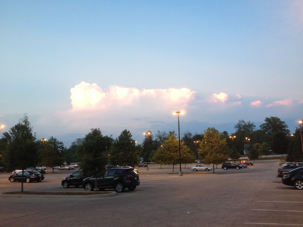 light parking lot