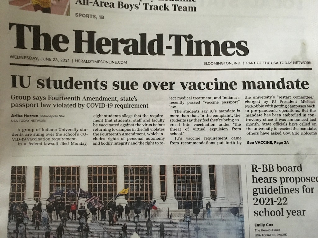 Indiana University receives national unwelcome publicity