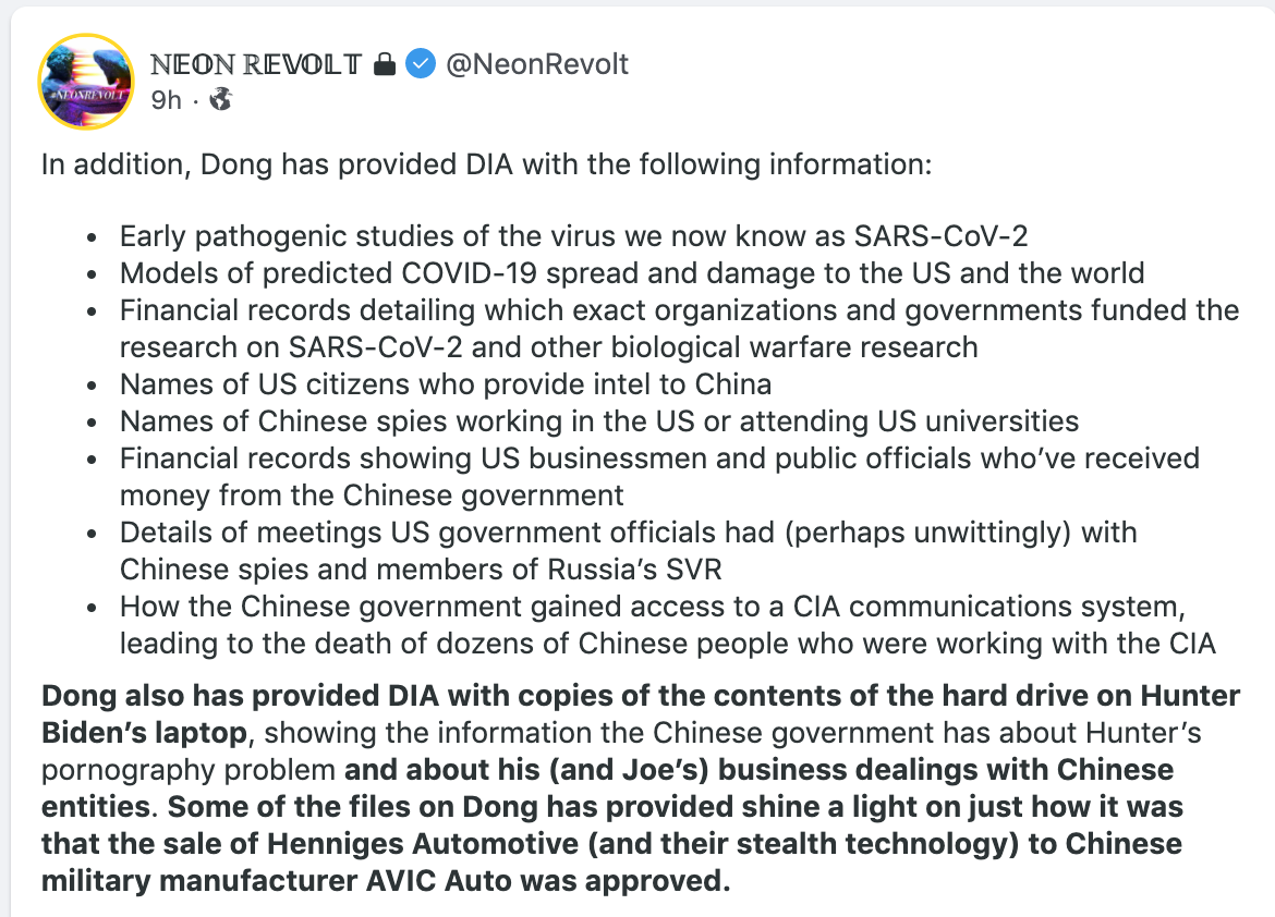 Compendium of “what we are up against” re: ongoing Covid Con. Plus, they know it all?