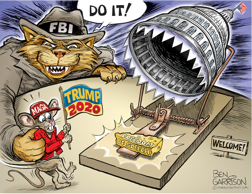 January 6th: “FBI creates the crime and sets the trap”