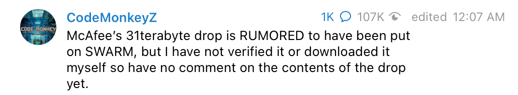 July’s Full Moon in Leo/Aquarius exquisitely timed to signal the activation of McAfee’s “dead man switch”?